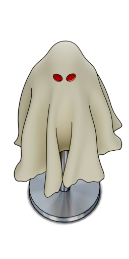Ghost Statue preview