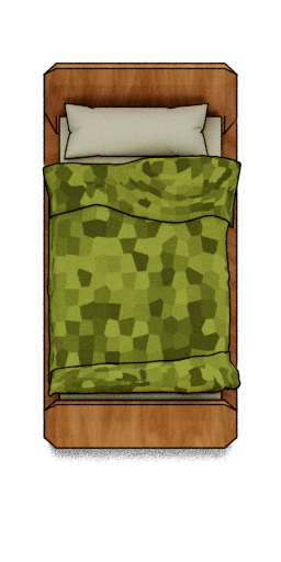 Wooden Bed preview