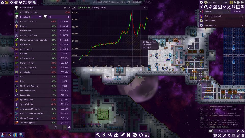 Stardeus Screenshot
