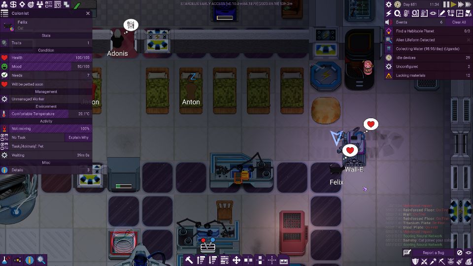 Stardeus Screenshot